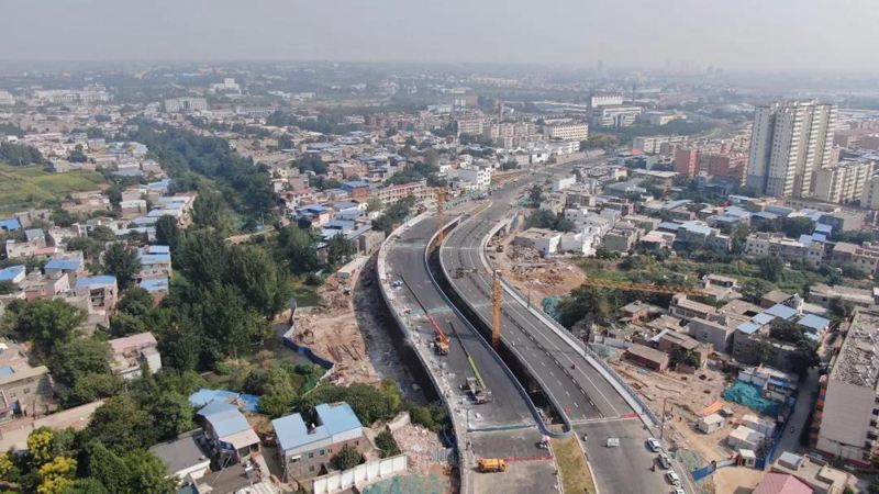 与时间赛跑，瀍涧大道管